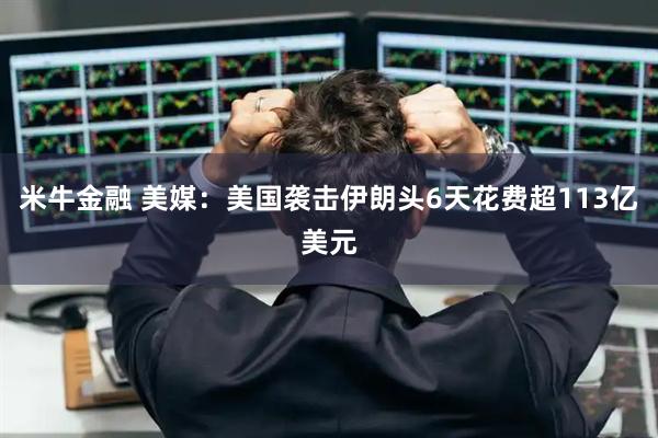 米牛金融 美媒：美国袭击伊朗头6天花费超113亿美元