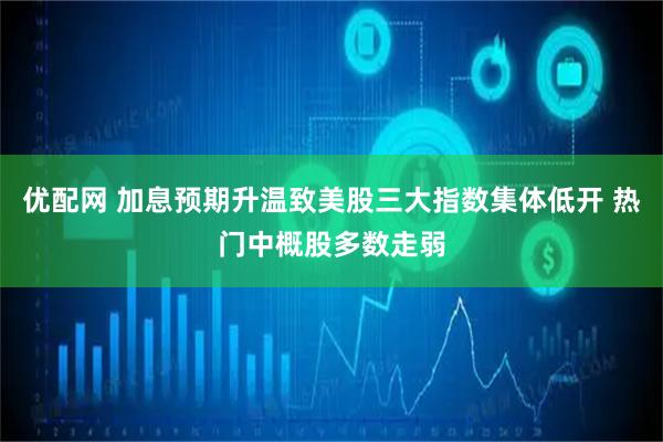 优配网 加息预期升温致美股三大指数集体低开 热门中概股多数走弱