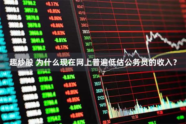 趣炒股 为什么现在网上普遍低估公务员的收入？