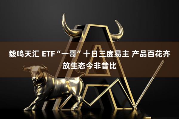 毅鸣天汇 ETF“一哥”十日三度易主 产品百花齐放生态今非昔比